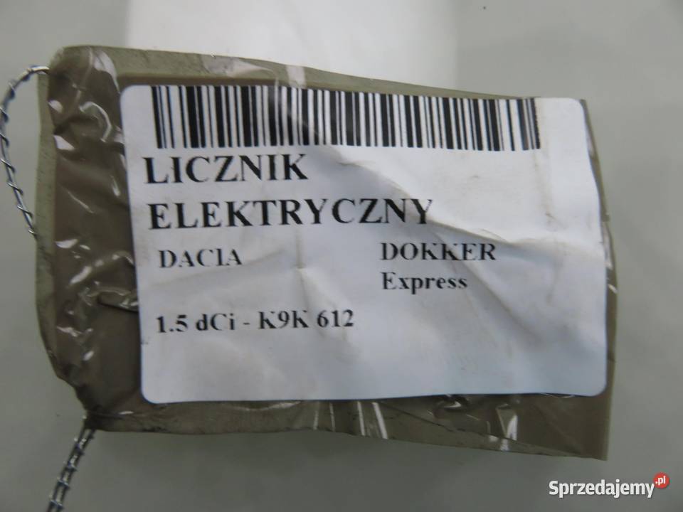 LICZNIK DACIA DOKKER Express 15 dCi K9K 612