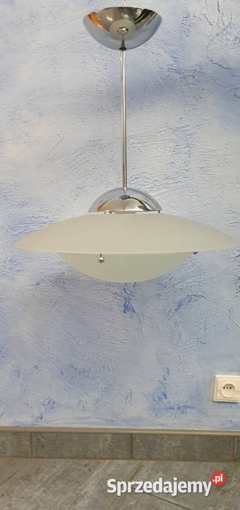 Żyrandol lampa sufitowa szklanazwis sufitowy Wyposażenie wnętrz Łódź sprzedam