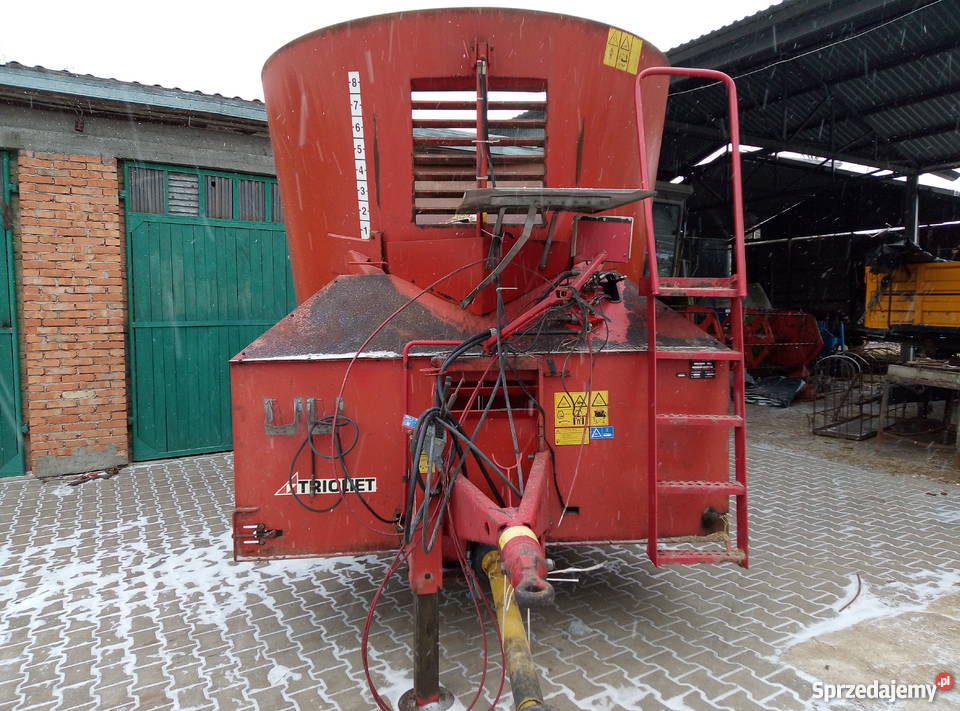 Wóz paszowy paszowóz trioliet solomix 1200 12m3 świętokrzyskie Pińczów sprzedam