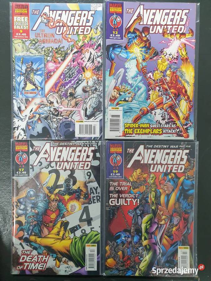 The Avengers United 29 komiksów Marvel język Gdynia