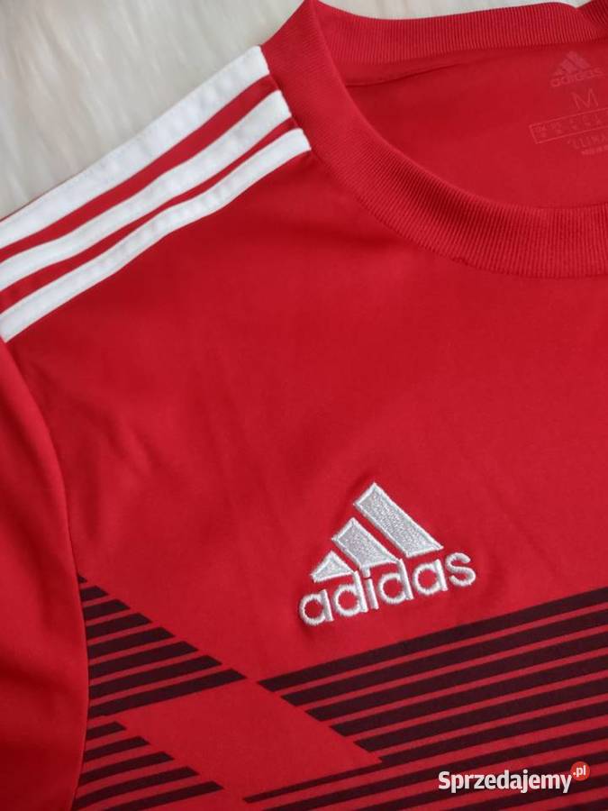 Męska czerwona koszulka sportowa Adidas Olkusz