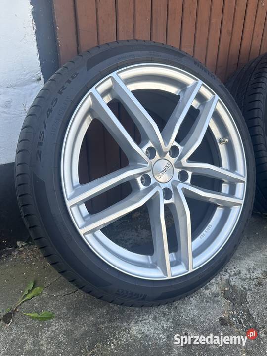 Koła felgi 5x112 R18 Dezent Vw opony letnie Rzeszów
