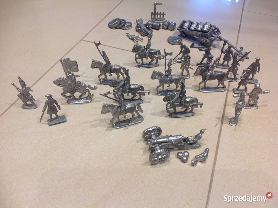 Zestaw Żołnierzyków Cynowych Żołnierzyki Cynowe Nowa Sól