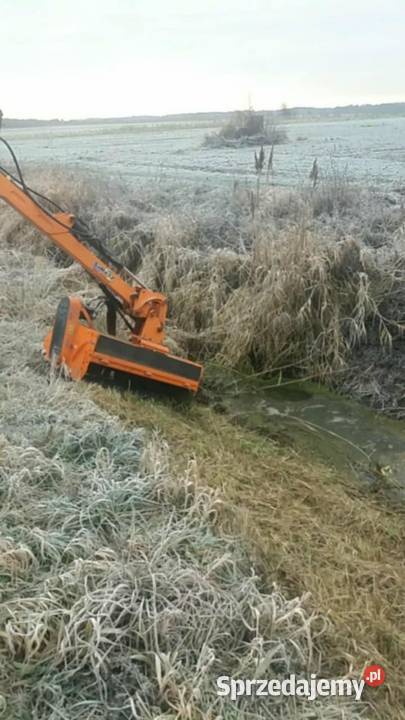Usługi koszenia kosiarką bijakową łąk traw Zwoleń prace ogrodowe