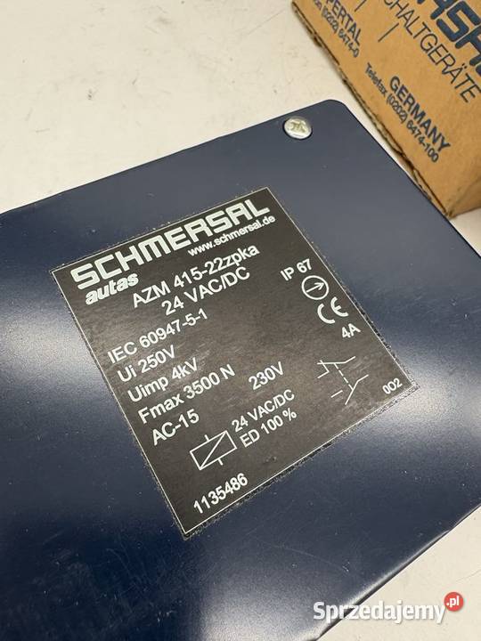 Schmersal AZM 41522PKA Safety switch Pozostałe