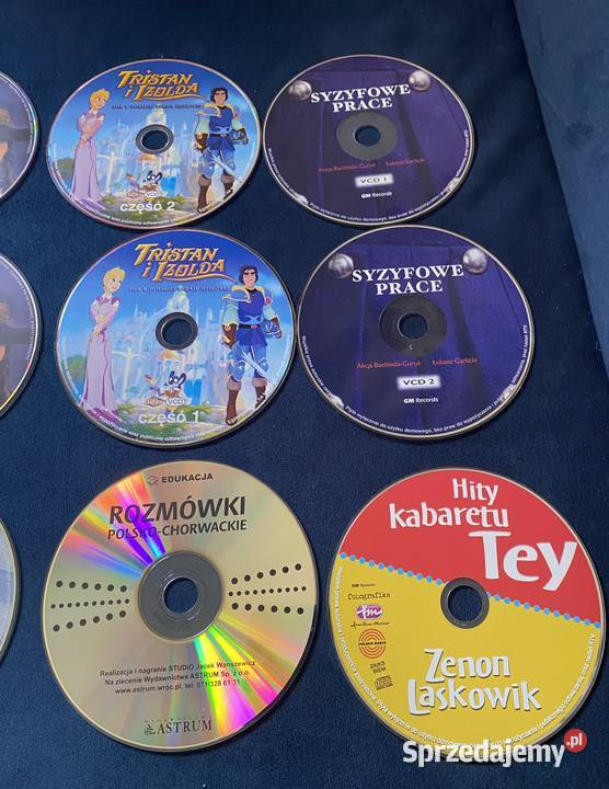 Film Vcd 5płyt 2płyty cd Ruda Śląska