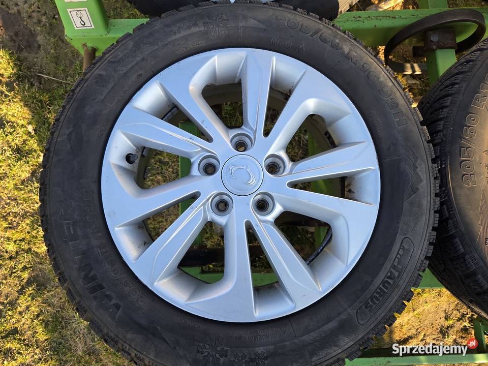 Koła aluminiowe z oponami zimowymi do ssangyong Solec nad Wisłą sprzedam