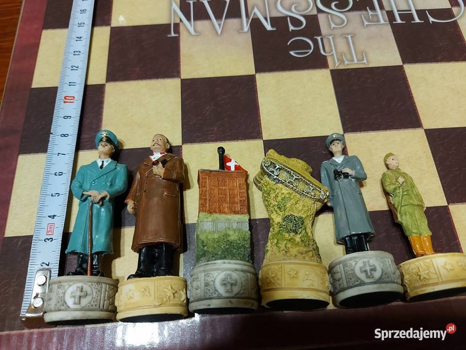 Szachy II Wojna Światowa 30x30 Sosnowiec