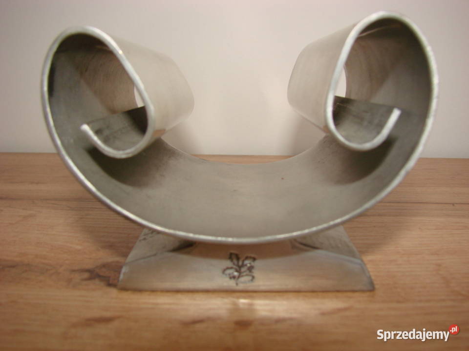 Sheffield Pewterstary cynowy stojak na serwetki Pruszcz Gdański