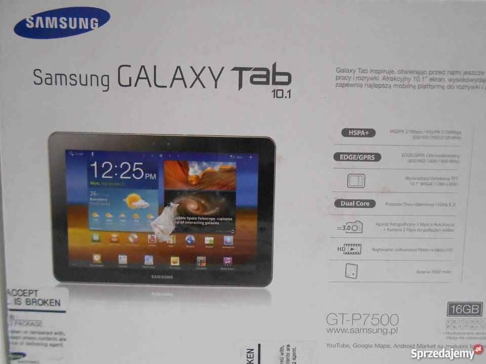 Tablet Samsung GALAXY Tab 101 Katowice