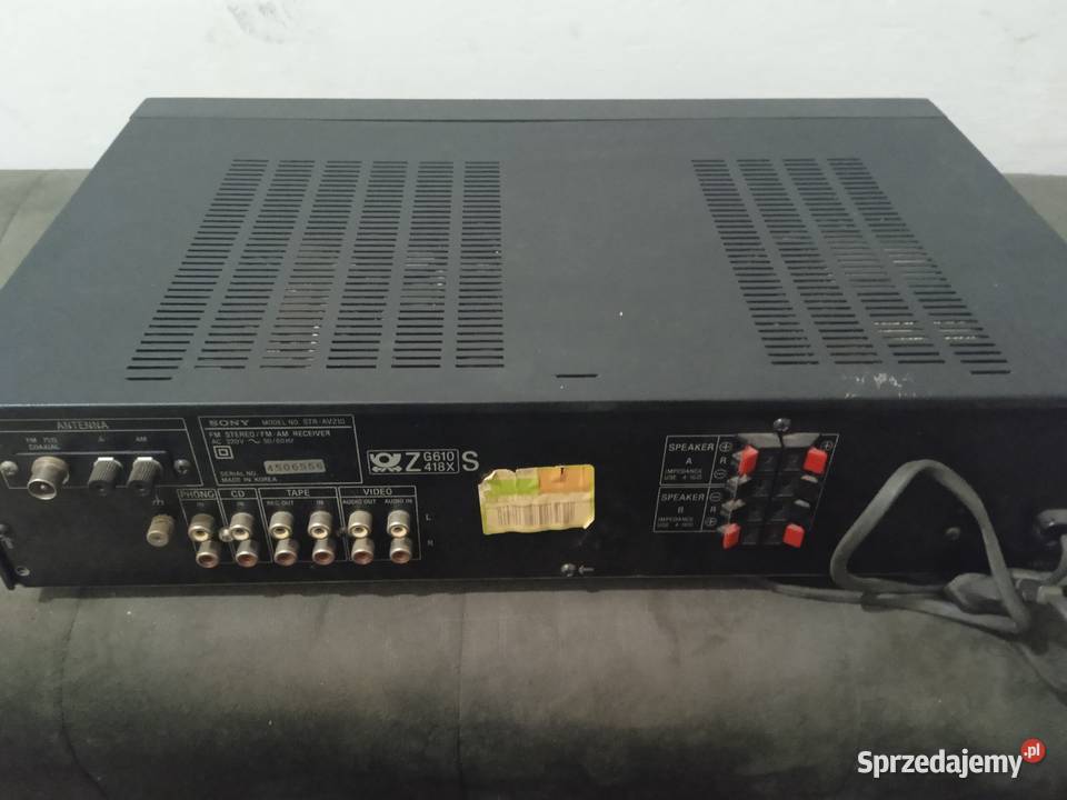 Amplituner wzmacniacz domowy Sony av210 Kłodawa