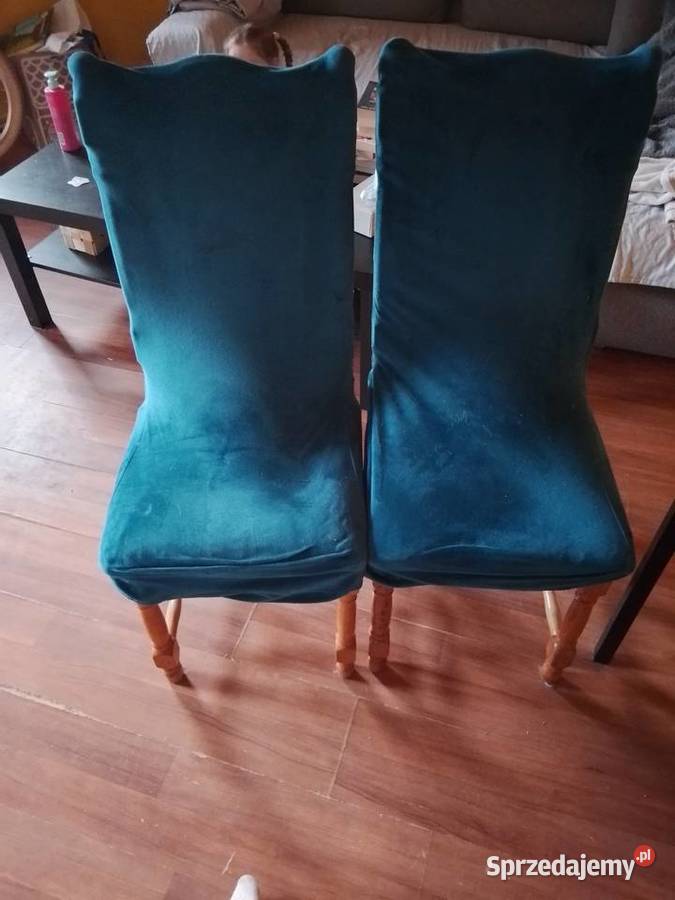 Stół i 4 krzesła pokrowce na krzesła Poznań