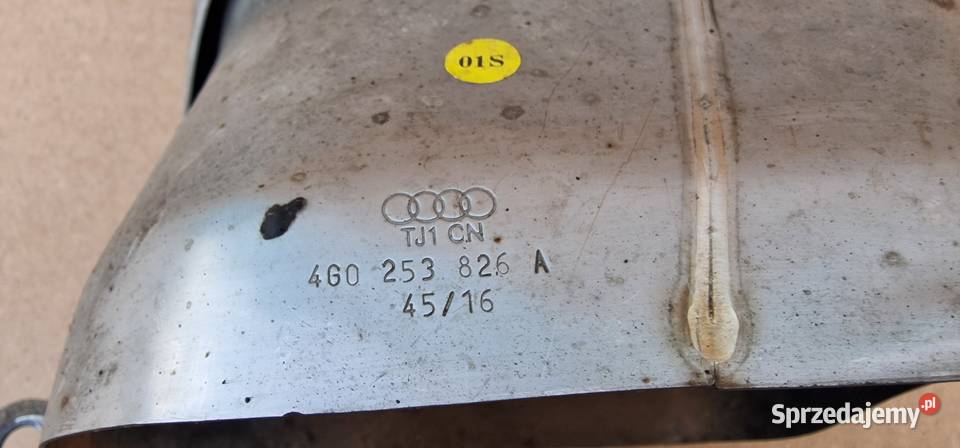 AUDI A6 C7 KOŃCÓWKA WYDECHU PRAWA 4G0253826A Bieleń sprzedam
