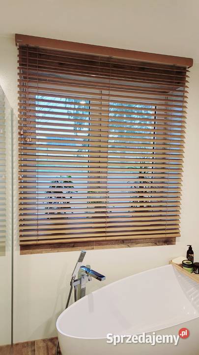 Żaluzje drewniane 50mm Turek