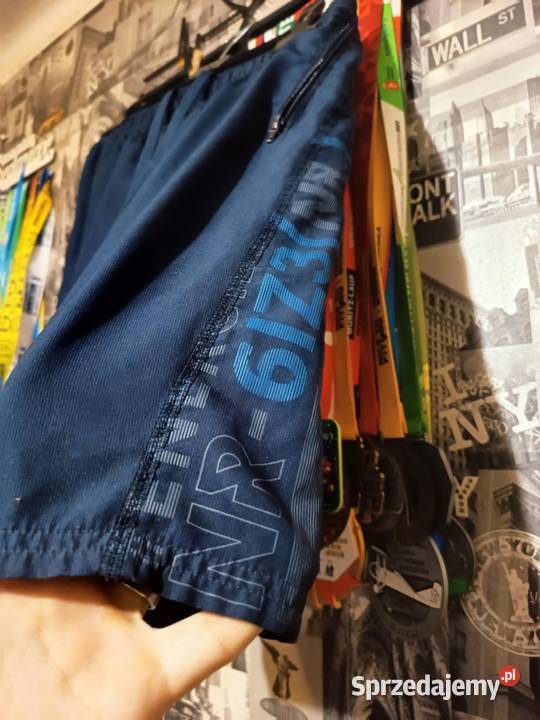 Spodenki Fitness Sportowe Męskie Domyos Suwałki