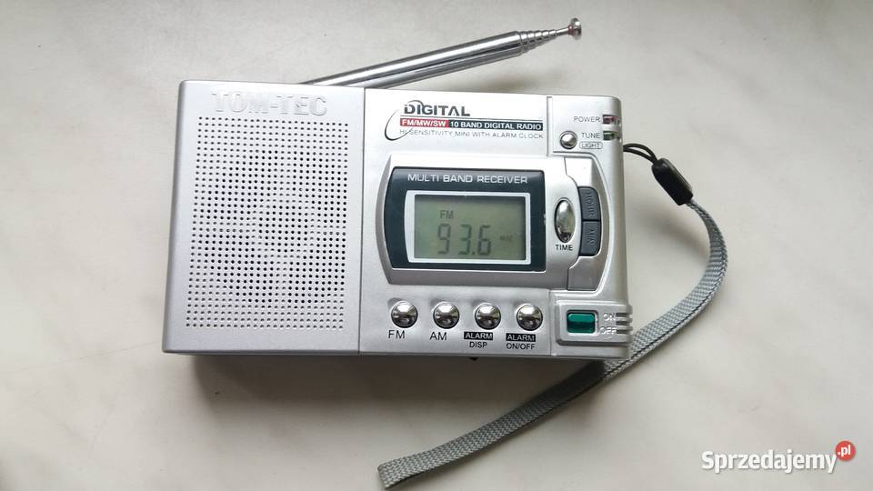 TOMTEC WBR902 AM MW SW Radio 10Band Digital Płońsk
