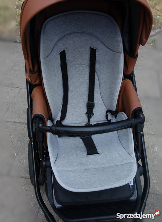 Wózek 3w1 Roan Bass skora Gwarancja Regulowany podnóżek łódzkie Łódź
