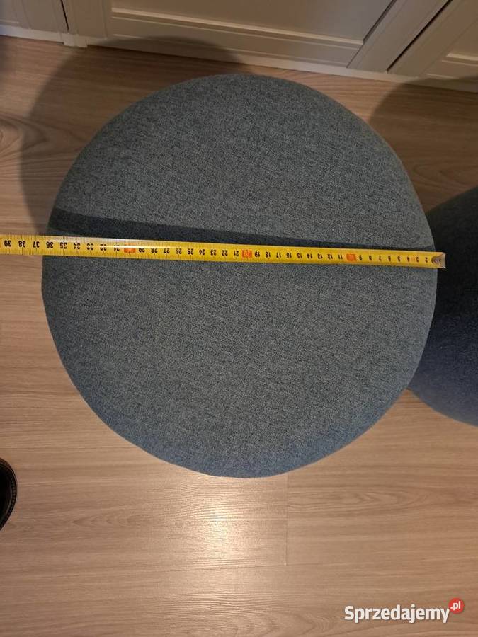Komplet puf podnóżek pufa
