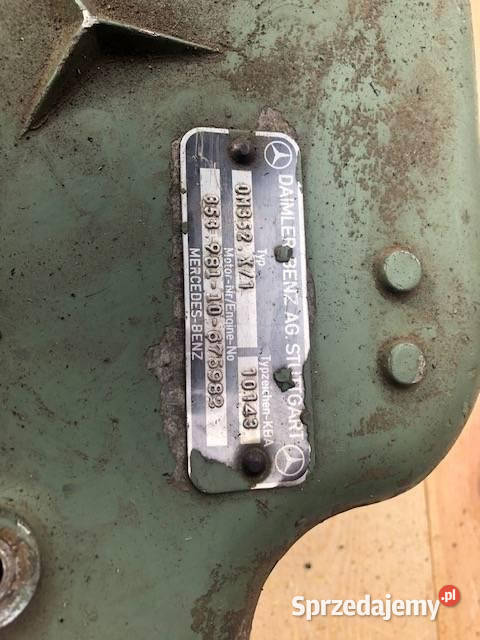 Mercedes Om 352 Pompa Wody wielkopolskie Jastrzębniki