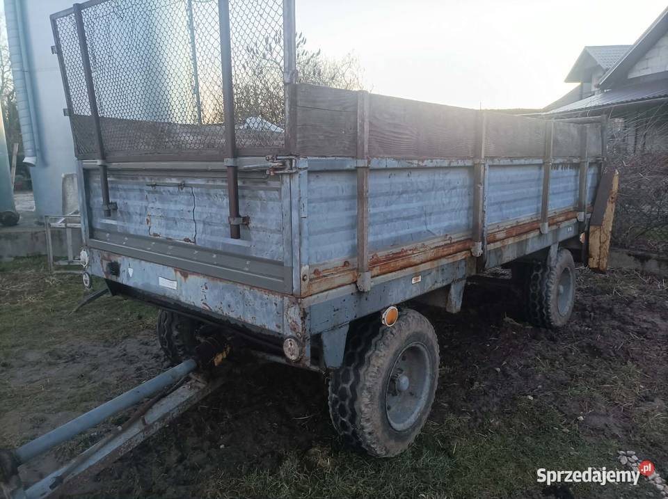 Rozrzutnik obornika dwuosiowy Czarna Białostocka Meprozet Siedliszowice