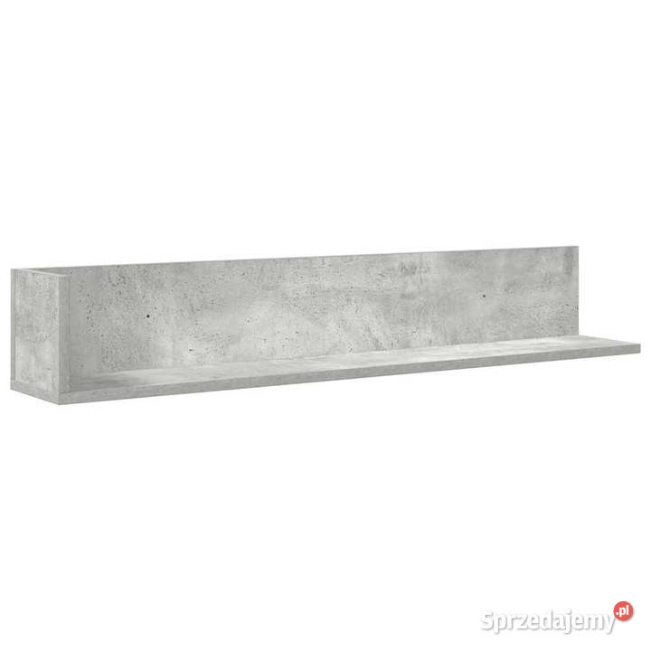 Półki ścienne 2 szarość betonu 100x165x165 sprzedam