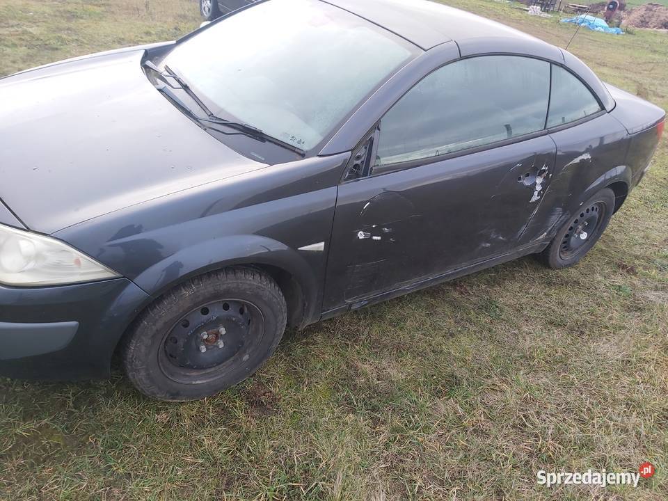 Maska błotnik zderzak dach megane 2 cabrio Słubice