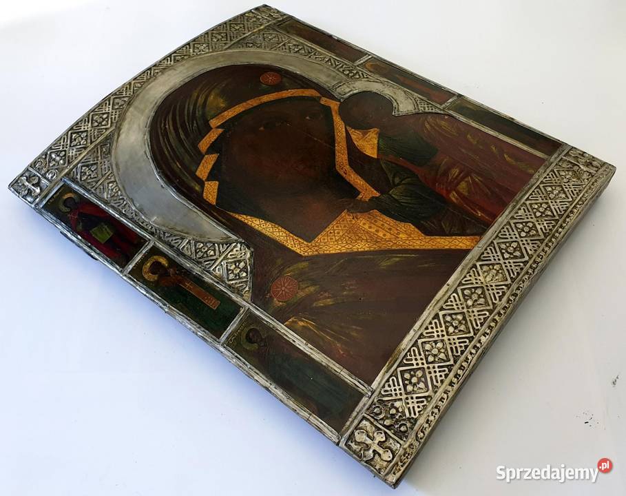 Ikona Matka Boża Kazańska XIXw 0172 Warszawa