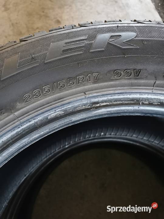 Opony 235 55 r17 2 7mm Mokrsko Rządowe