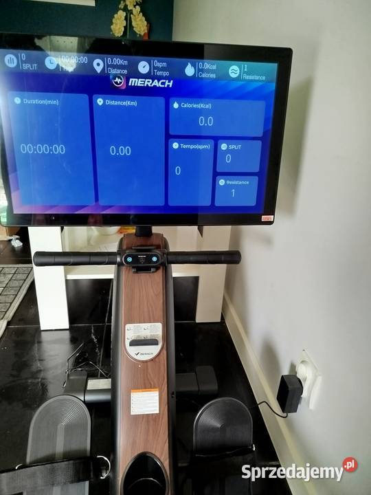 Wioślarz z monitorem Sprzęt do ćwiczeń Jędrzejów