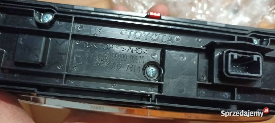 Toyota Corolla E21 panel klimatyzacja wysyłka panele sterowania, przełączniki sprzedam