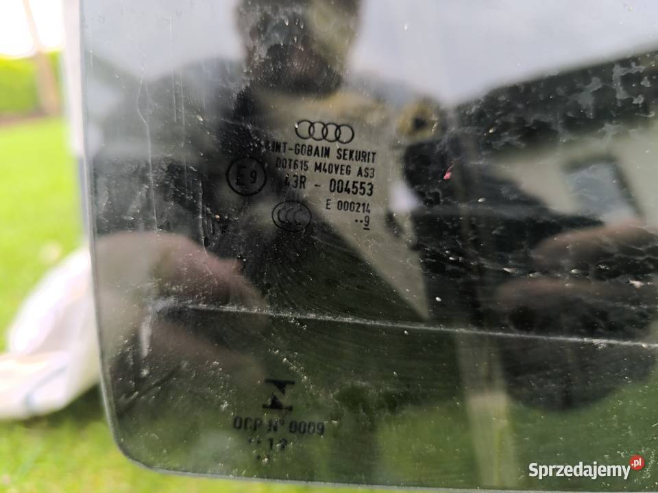 Szyba prawy tył audi q5 80a 19r oryginal Krotoszyny