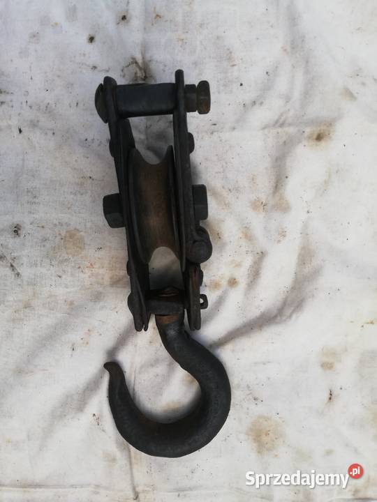 Hak zblocze bloczek obrotowy wielkopolskie Dąbie