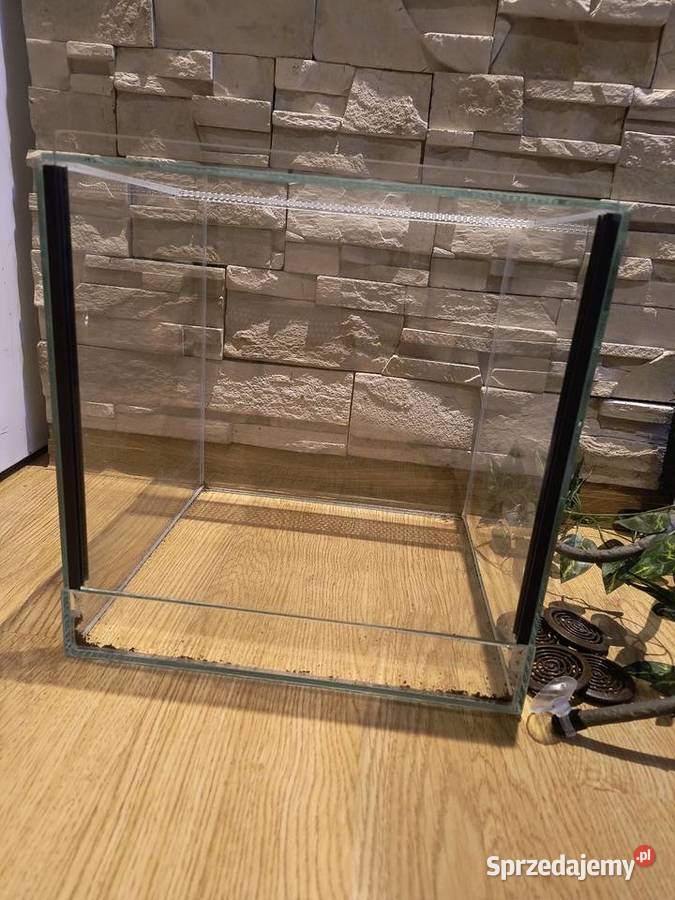 Terrarium kostka gadow 30x30x30 akcesoria Bielsko-Biała