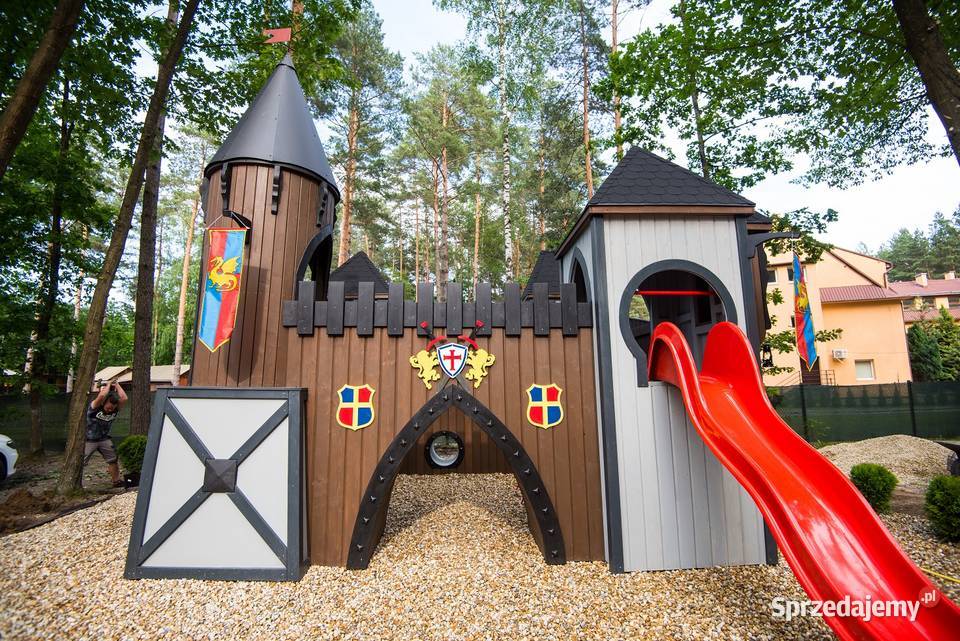 Zamek rycerski DREWNIANY PLAC ZABAW dzieci PZ19 Rzeszów