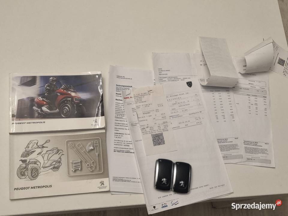 PEUGEOT METROPOLIS 400 RXR 2017r Nysa sprzedam