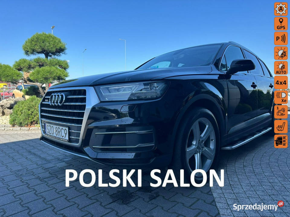 Audi Q7 4x4 led bixenon podgrz fot el klapa navi Żory sprzedam