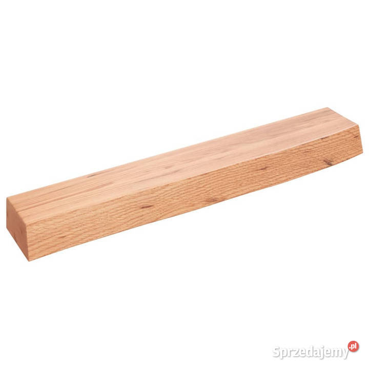 Półka jasnobrązowa 60x10x6 lakierowane lite Warszawa sprzedam