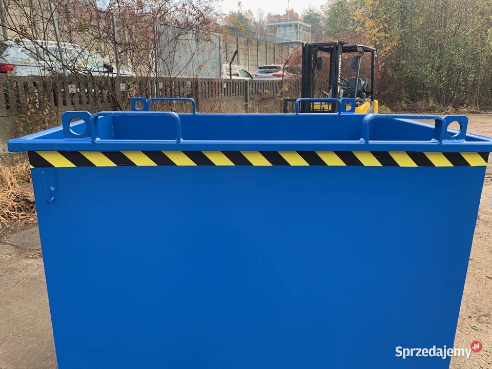 Premium stalowy kontener PMDC 1700 L z Kielce sprzedam