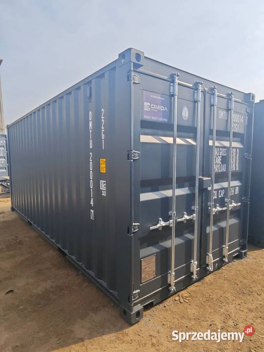 Kontener magazynowy morski 2025r 20DV nowy 6 kujawsko-pomorskie Grudziądz