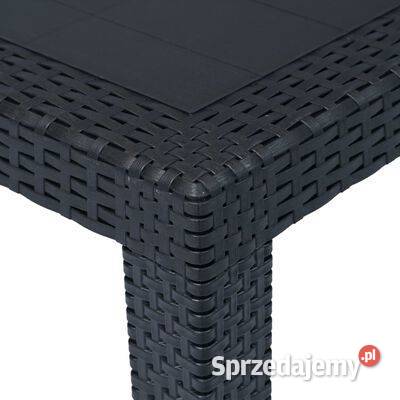 vidaXL Stół ogrodowy 220x90x72 plastikowy Warszawa sprzedam