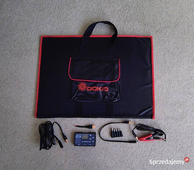 Składany panel solarny Dokio 110W mazowieckie Warszawa