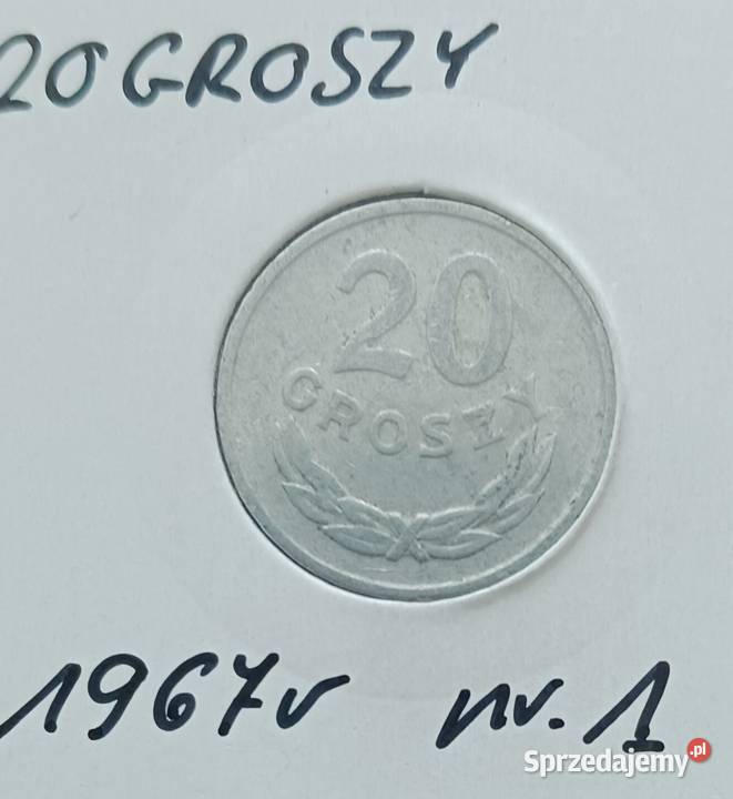 20 Groszy 1967 r 1 Super Konin sprzedam