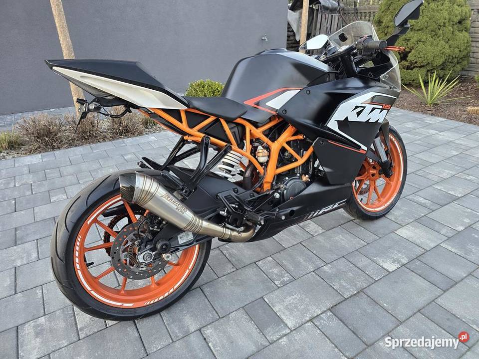 KTM RC125 Wydech Radical Prezentacja Wideo 54418km