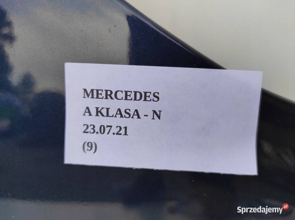 MASKA PRZÓD POKRYWA SILNIKAGRILL MERCEDES A osobowe Nowy Tomyśl sprzedam
