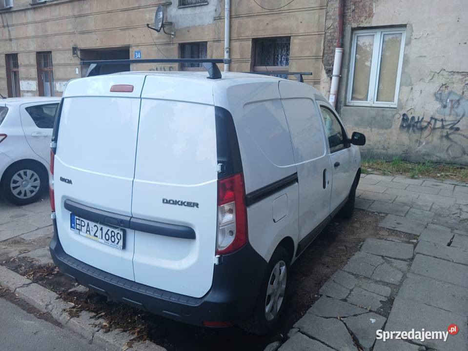 Dacia dokker 16 benzyna gaz pierwszy właściciel manualna
