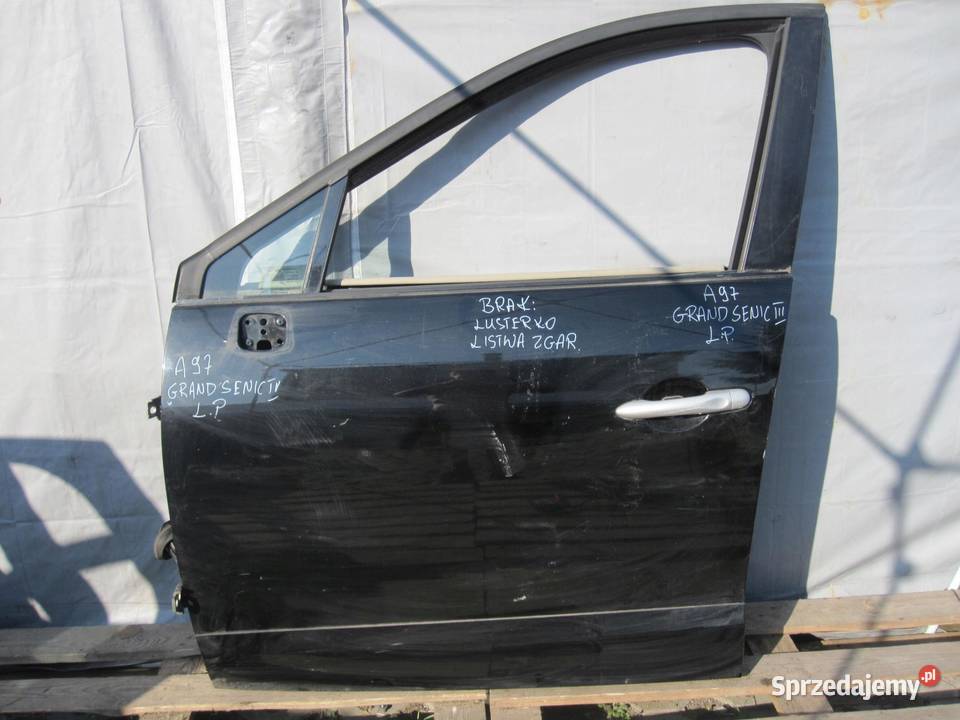 RENAULT GRAND SCENIC III 11r drzwi lewe przód sprzedam