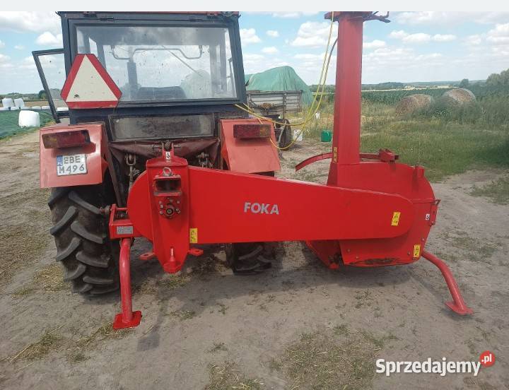 Sieczkarnia jednorzędowa do kukurydzy foka Przyczepiane Kącik