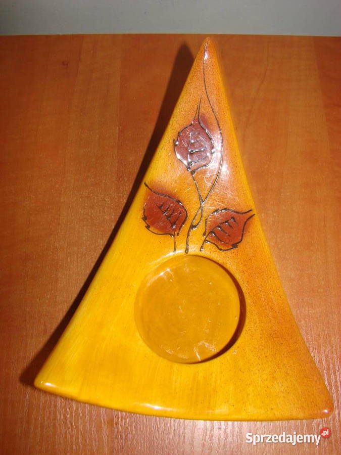 ceramiczny świecznik Pruszcz Gdański
