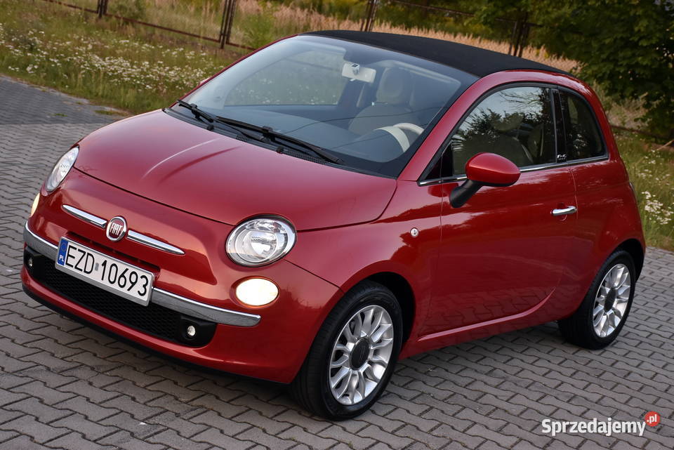 Fiat 500C Lounge 12MPI 8V 70 58890 KABRIOdach Zduńska Wola