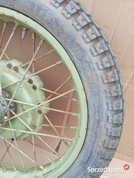 KOŁO M72 IRBIT URAL FALBANA OPONA ORYGINAŁ Niemodlin sprzedam